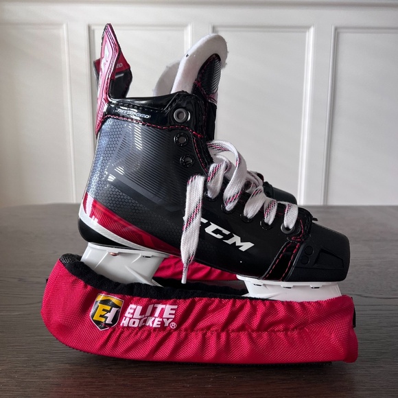 CCM Jetspeed Vibe Junior Ice Hockey Skates Size 3 Regular - Picture 3 of 16